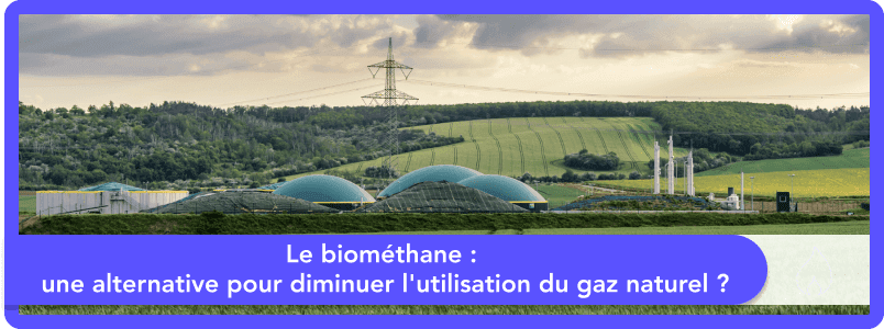 Le biométhane : une alternative pour diminuer l'utilisation du gaz naturel ?