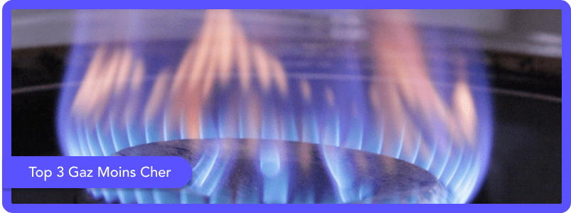 Le TOP 3 des fournisseurs de gaz les moins chers en 2025