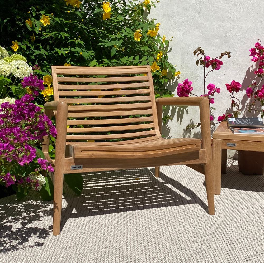 fauteuil en teck