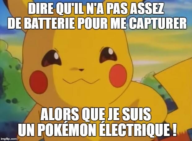 batterie pikachu