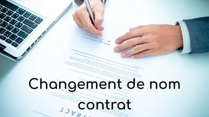 Changement nom contrat edf suite décès