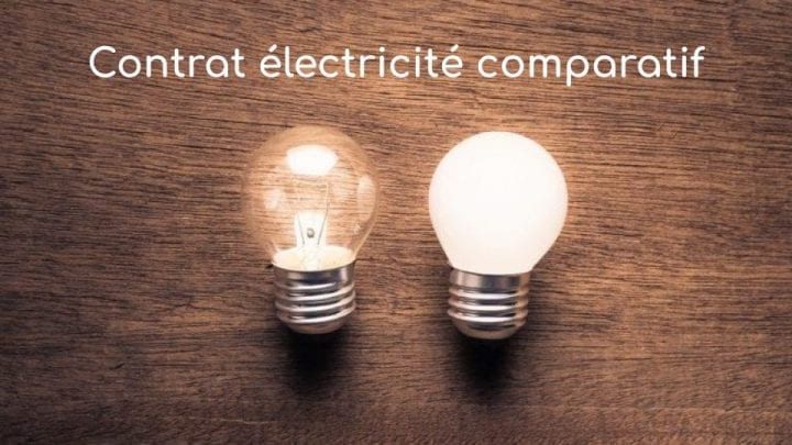 Contrat d'électricité comparatif Contrat d'électricité comparatif